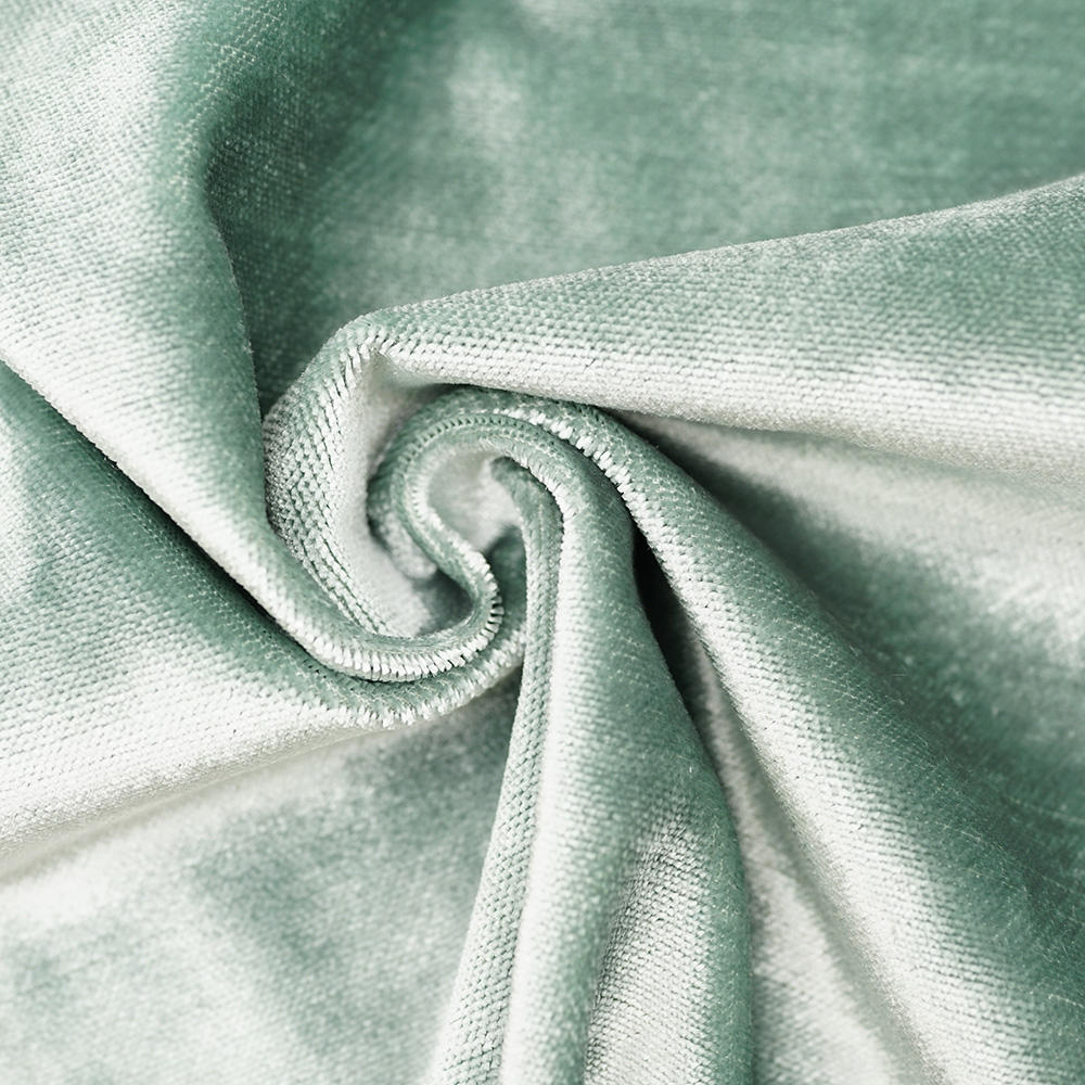 Velvet Fabric Upholstery Furniture Polyester Fabric