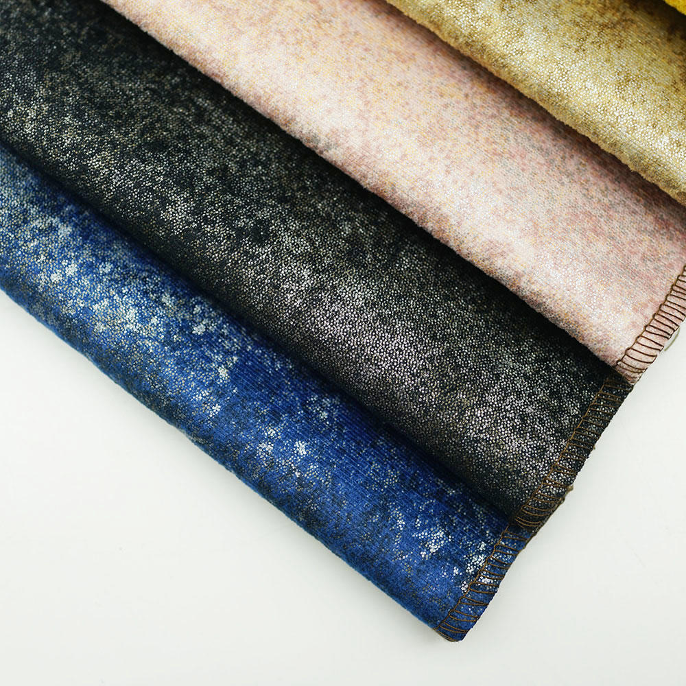 Embossed Holland Velvet Fabric Sofa Upholstery Fabric 