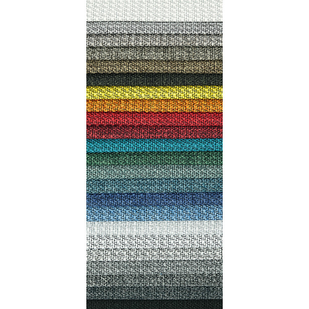 Custom Yarn Dyed 100% Polyester Decorative Upholstery Linen Fabrics