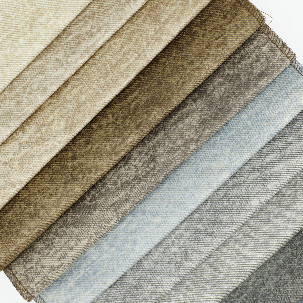 Sofa Velvet Polyester Upholstery Fabric