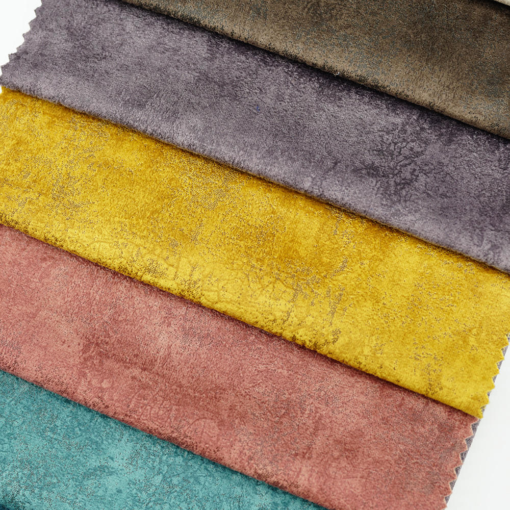 Velvet Fabrics Upholstery Fabric Sofa Home Textile Fabric