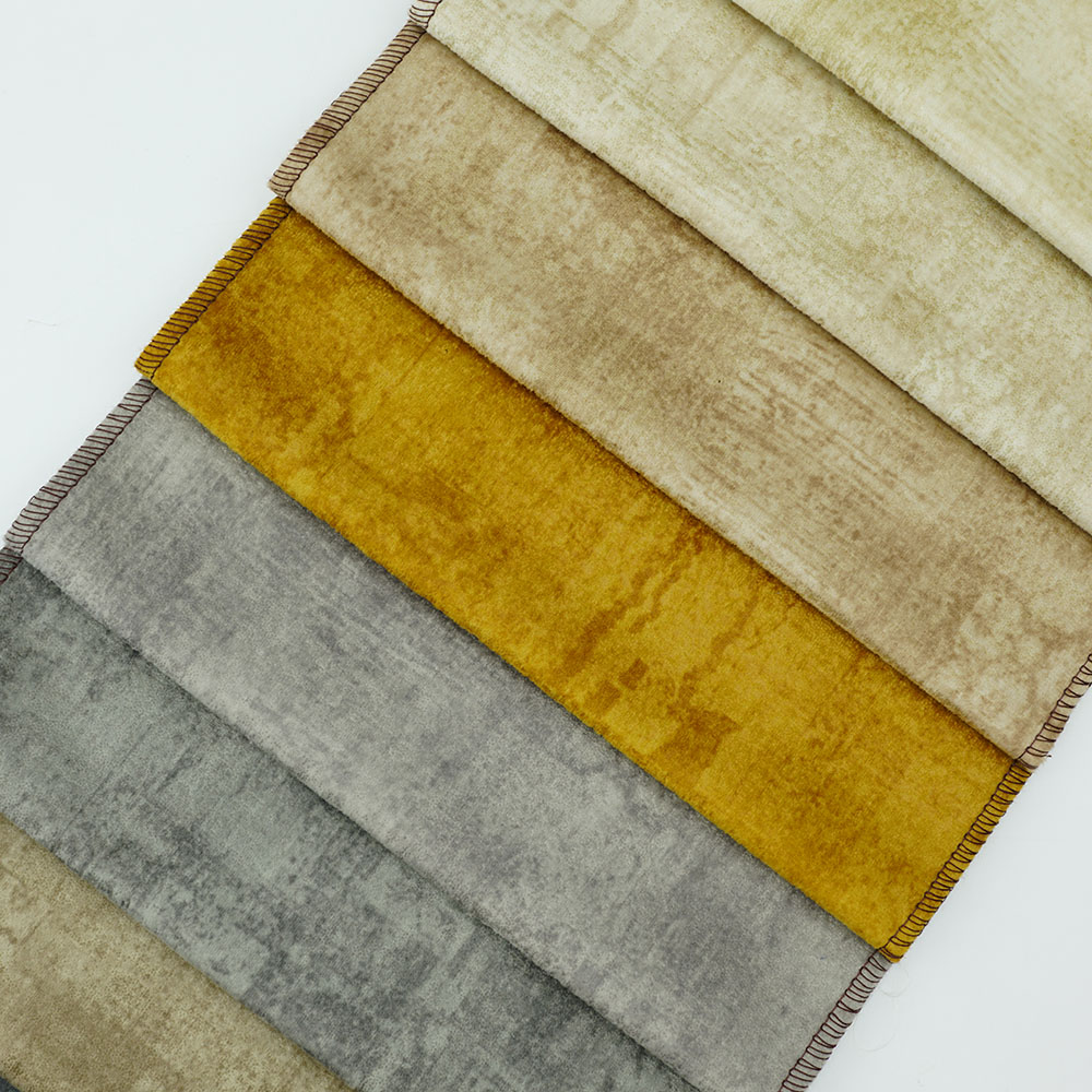 100% Polyester Velvet Material Hometextile Furniture Upholstery Fabric Sofa Sets Quilted Fabric