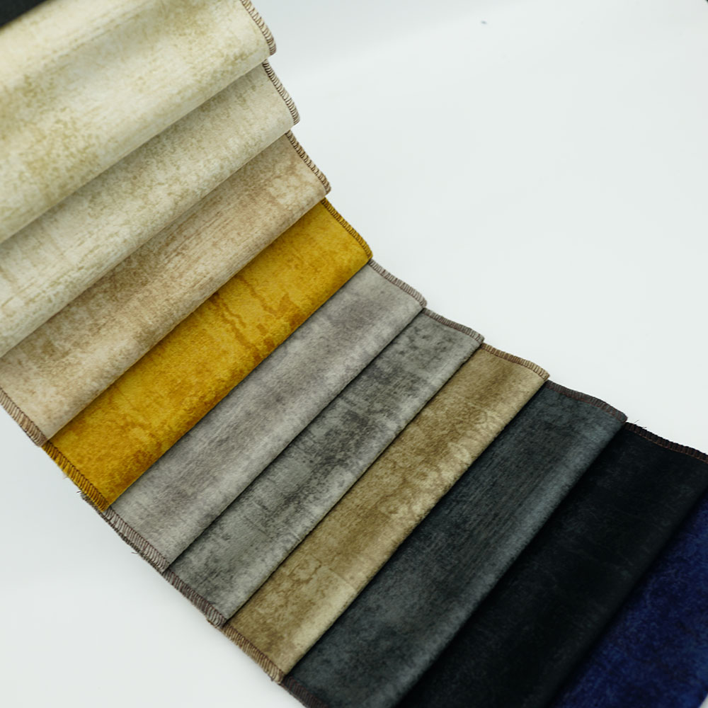 100% Polyester Velvet Material Hometextile Furniture Upholstery Fabric Sofa Sets Quilted Fabric