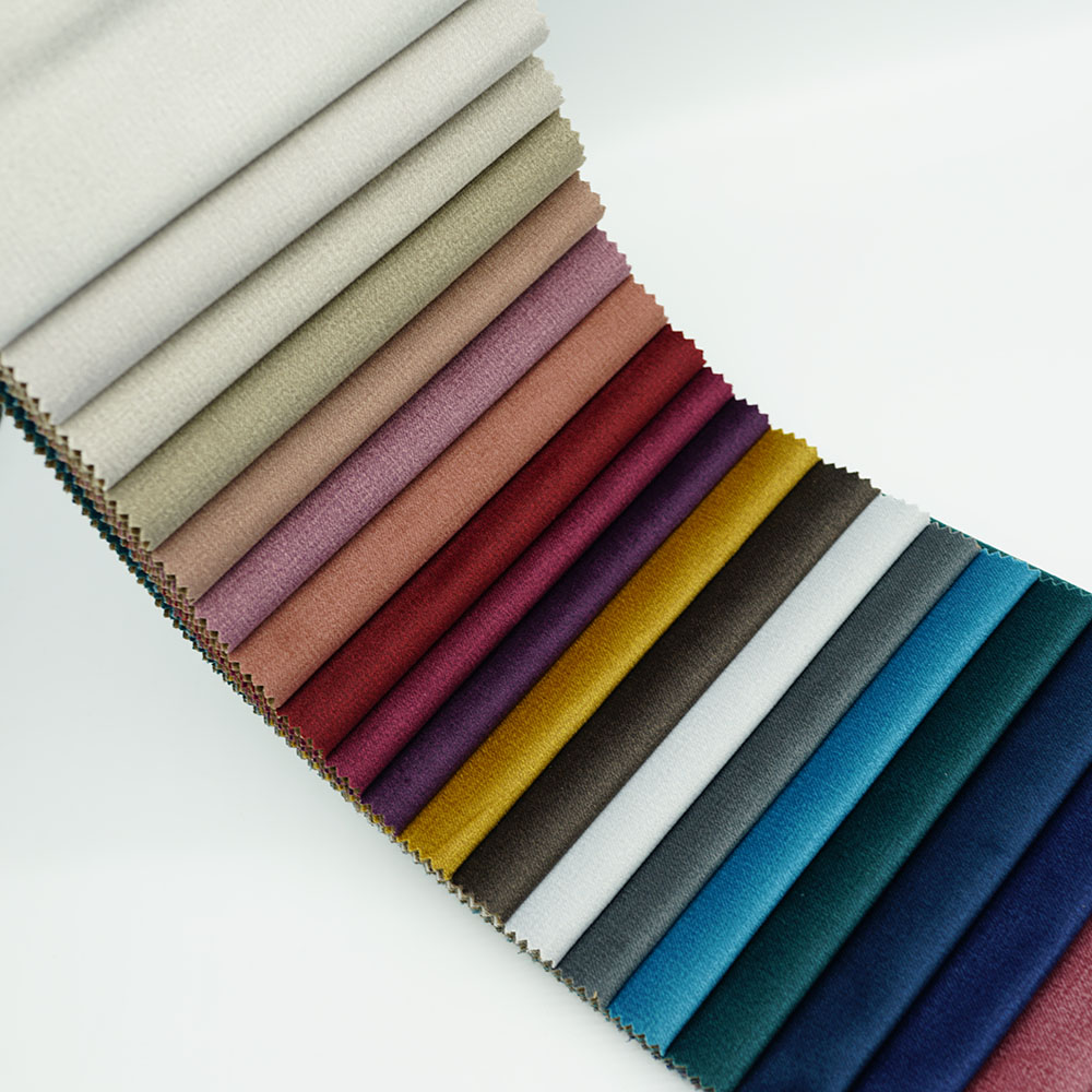 100% Polyester Velvet Fabric Sofa Upholstery Fabric For Living Room Sofa Furniture