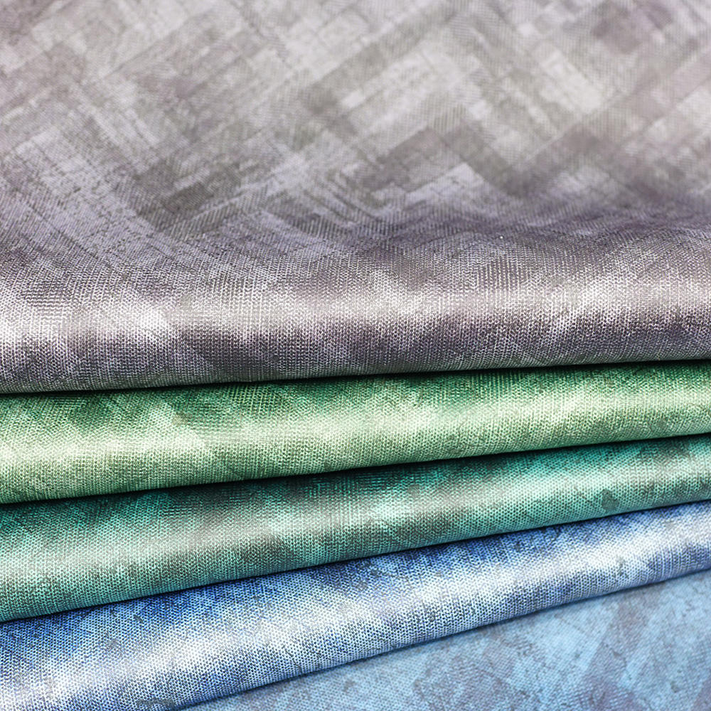 Fashion printing designing holland velvet sofa curtain fabric