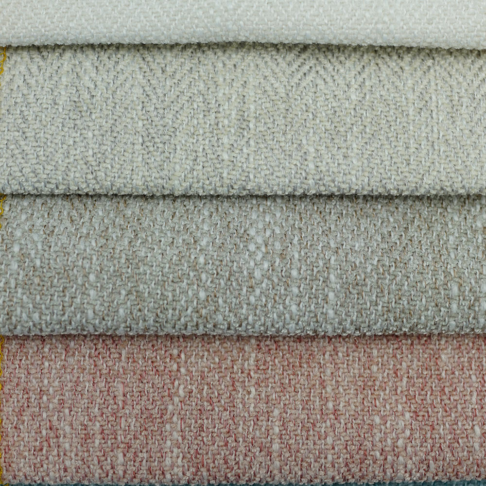 Stain Resistant Upholstery Textile Fabric Linen Supplier