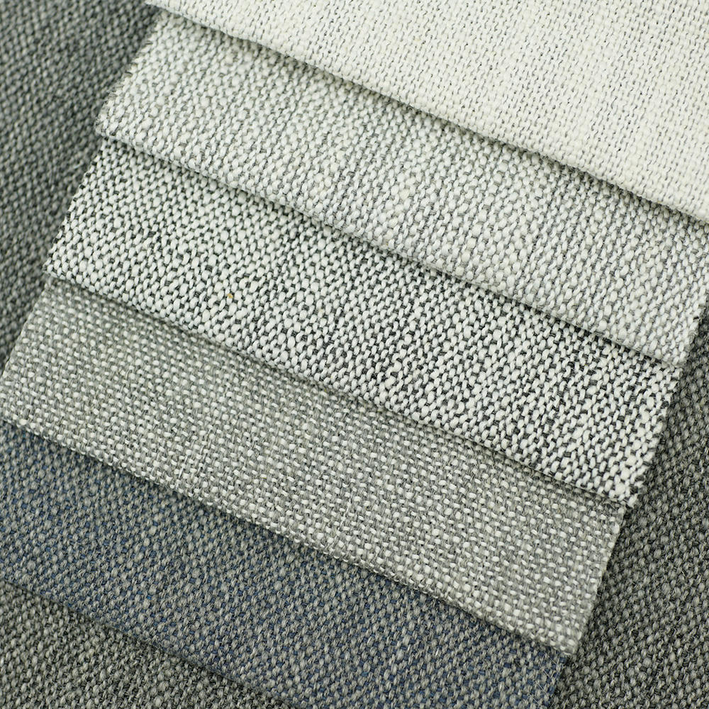 94% P 6% W Linen Stripes Home Textile Fabric Supplier