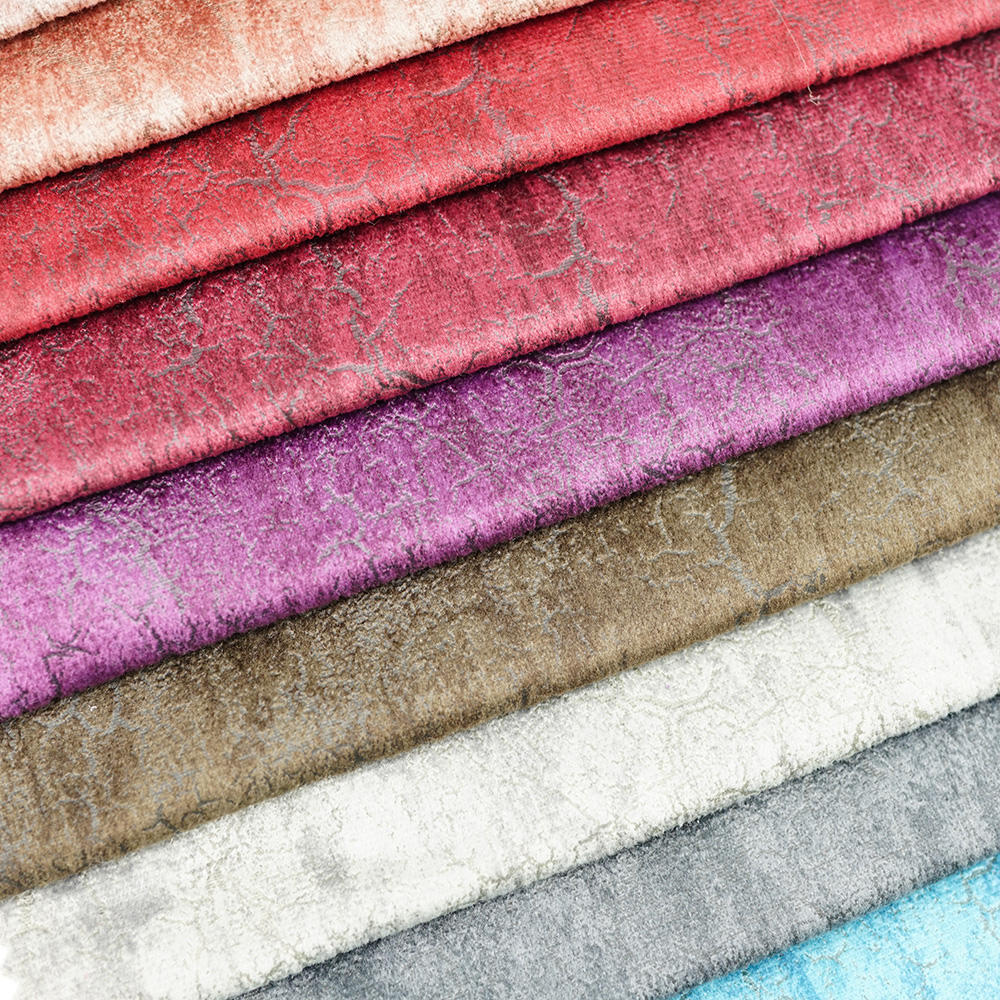 100% Polyester Velvet Sofa Upholstery Fabric