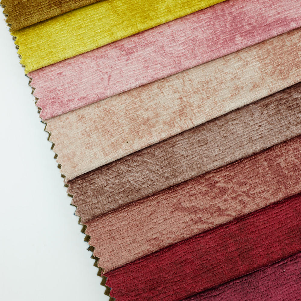 Free Sample Upholstery Textiles Printing Velvet Fabric For Sofa Furniture