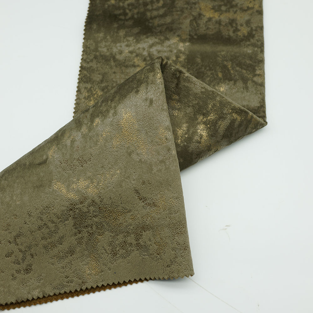 100% Polyester Warp Home Textile Sofa Upholstery Holland Knitted Velvet Fabric