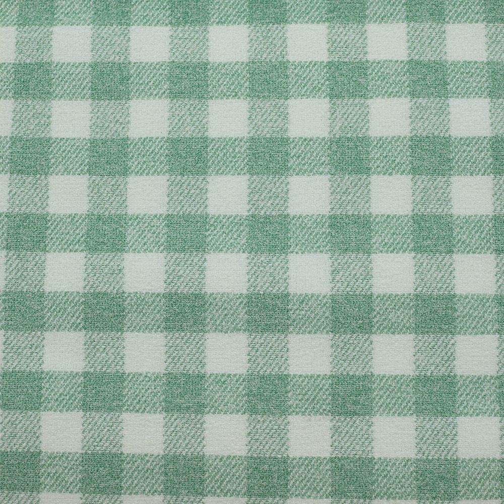 New Linen Cotton Blended Fabrics Plaid Printed Linen Fabric Wholesale For Curtain And Sofa