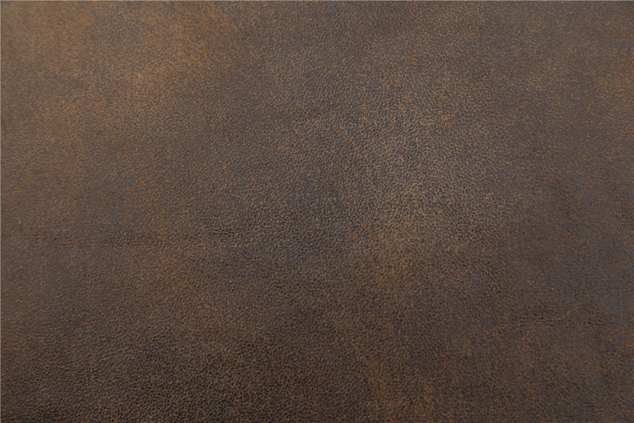 Polyester embossed fake leather suede sofa fabric
